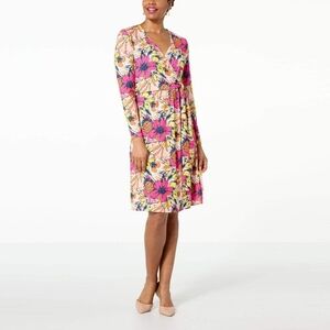 everydayJONES by Madeline Jones Matte Jersey Faux Wrap